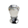 Frelan Hardware Crystal Cabinet Knob (16Mm X 30Mm), Polished Chrome With Swarovski Crystal