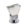 Frelan Hardware Crystal Cabinet Knob (16Mm X 30Mm), Polished Chrome With Swarovski Crystal
