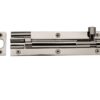 Heritage Brass Necked Barrel Door Bolt (4" Or 6" X 1 1/4" Or 1 1/2"), Polished Nickel