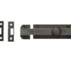 Heritage Brass Flat Surface Door Bolt (4", 6" Or 8" Length), Matt Bronze