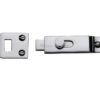 Heritage Brass Slide Bolt (66Mm X 19Mm), Polished Chrome