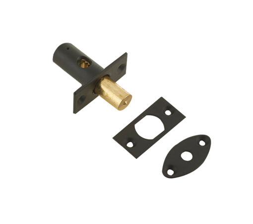Frelan Hardware Mortice Rack Bolt (14Mm Backset), Black