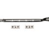 Heritage Brass Spoon Pattern Traditional Casement Stay (8", 10" Or 12"), Polished Nickel -