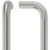 Zoo Hardware Zcs2 Contract D Pull Handles (19Mm Or 22Mm Bar Diameter), Satin Stainless Steel