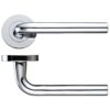 Zoo Hardware Da-T Salerno Polished Chrome Door Handles (Sold In Pairs)