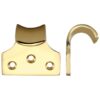 Zoo Hardware Fulton & Bray Heavy Duty Sash Lift, Satin Chrome -
