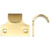Zoo Hardware Fulton & Bray Standard Sash Lift, Polished Brass