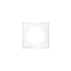 Zoo Hardware Rosso Maniglie Square Spare Rose Pack For Turn & Release, Polished Chrome