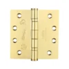 Zoo Hardware 4 Inch Grade 13 Ball Bearing Hinge, Polished Stainless Steel (Sold In Pairs)