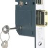 Yale P-M560-CH-80 British Standard 5 Lever Mortice Deadlock, High Security, Boxed, Suitable for External Doors, 3 Inch/76 mm, Polished Chrome