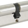 Yale Euro Double Cylinder, 3 Keys Supplied, Standard Security, Visi Packed, Suitable for All Door Types, Nickel Finish, 30:10:30 (70 mm)