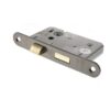 Atlantic Radius Corner Bathroom Lock [CE] 3" - Black Nickel