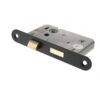 Atlantic Radius Corner Bathroom Lock [CE] 3" - Matt Black
