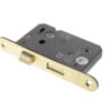 Atlantic Radius Corner Bathroom Lock [CE] 2.5" - Polished Brass