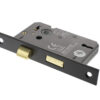 Atlantic 3 Lever Key Sashlock [CE] 2.5" - Matt Black