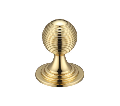 Zoo Hardware Fulton & Bray Queen Anne Ringed Knob 32mm rose dia.