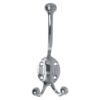 Old English Heavy Pattern Hat & Double Coat Hook -130Mm