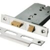 CARLISLE BRASS - BHSS5060BSS EASI - T HORIZONTAL BATHROOM LOCK 152MM