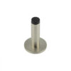 Burlington Plain Wall Mounted Door Stops Plain Rose Satin Nickel
