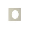 52x52mm SN plain square outer rose for esc