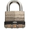 CARLISLE BRASS - CYPL2050BZP-BP 50MM LAMINATED PADLOCK 3 KYDD TO DIFFER