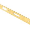 CARLISLE BRASS - FSF5017PVD FOREND STRIKE & FIXING PACK TO SUIT DIN EURO SASH/BATHROOM LOCK (SECURITY)