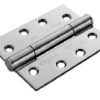 CARLISLE BRASS - H3N1207-14BSS CE14 100 X 75 X 3MM CONCEALED BEARING TRIPLE KNUCKLE HINGE - SQUARE