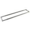 MB Mitred Diamond Knurled Pull Handle 800x25mm B/B 316g PVD