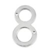 Frelan - JNPC-8 75MM Screw Fix Numerals Polished Chrome