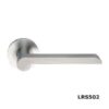 LRS502SSS Designer SS Lever on 6mm Threaded Sprung Rose