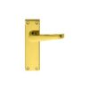 CARLISLE BRASS - M30S VICTORIAN LEVER ON BACKPLATE - LATCH SWEEDOR PLATE