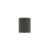 Millhouse Brass Watson Cylinder Knurled Cabinet Knob on Concealed Fix - Urban Dark Bronze MHCK1820UDB
