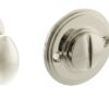 Millhouse Brass Solid Brass Oval WC Turn and Release - Polished Nickel MHOWCPN