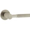 Millhouse Brass Mason Designer Lever on 5mm Slimline Round Rose - Satin Nickel MHSR500SN