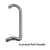 PHS621BBF/SSS Cranked Pull Handle