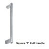 PHS803SSS Square 'T' Pull Handle
