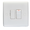 Eurolite Pl4190 Enhance White Plastic 13A Switched Fused Spur Unit