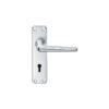 CARLISLE BRASS - SAA21-BP ALUMINIUM LEVER ON BACKPLATE - LOCK 57MM C/C