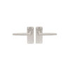 CARLISLE BRASS - SAA22 ALUMINIUM LEVER ON BACKPLATE - LATCH
