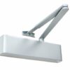 Rutland TS.9205 Door Closer, BC c/w Flatbar Armset, Trimplate Silver