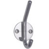 Heritage Brass Modern Hat & Coat Hook (90Mm Height), Polished Chrome