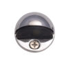 Heritage Brass Oval Floor Mounted Door Stop (47Mm Diameter), Polished Chrome