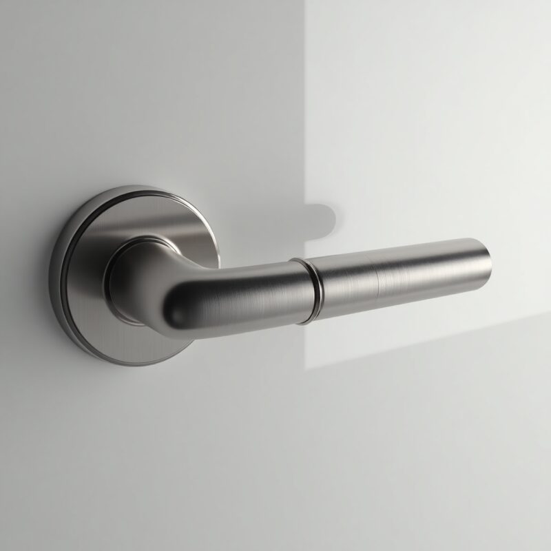 Satin Chrome Door Handles